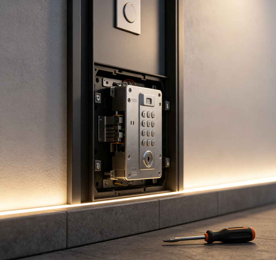 Replacement service for apartment building entrance access control units - Image 2