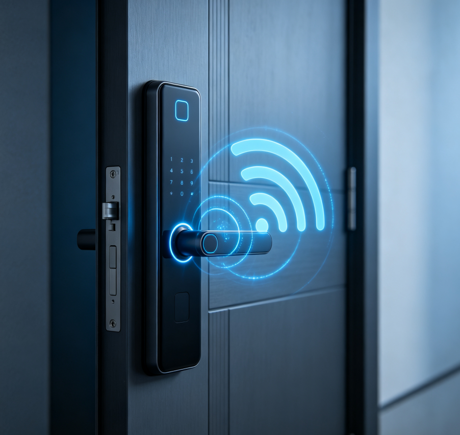 Configuration service for smart lock network connectivity