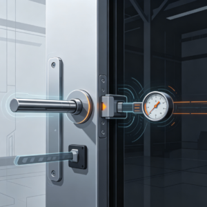 Installation and pressure testing of emergency panic bars