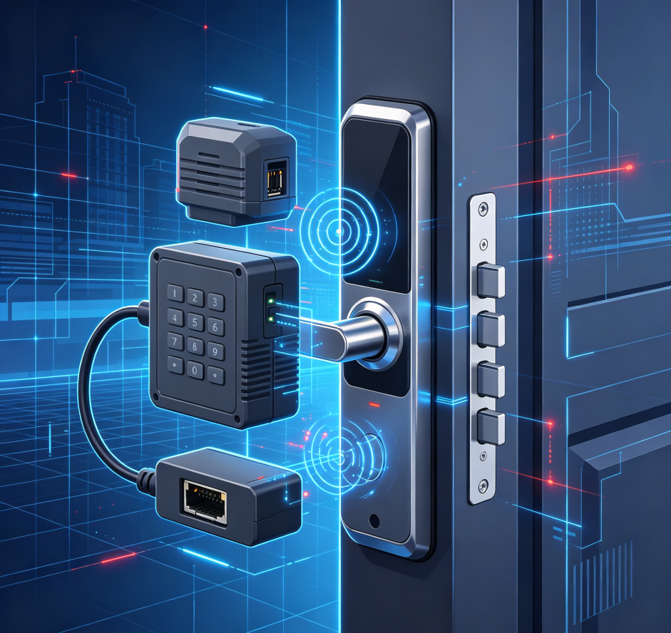 Installation of external alarm linkage for access control systems - Image 2