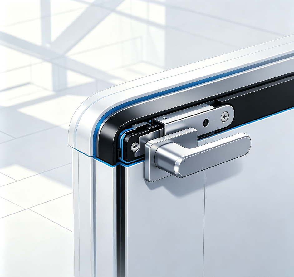 Lock installation solutions for curved doors - Image 2