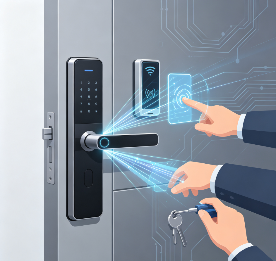 Installation of lightning and surge protection for access control systems