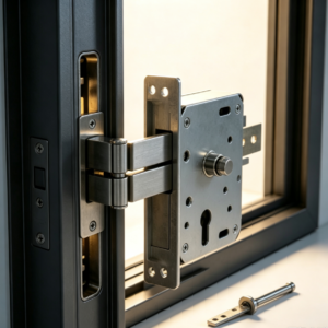 Installation of commercial fire-rated door lock bodies