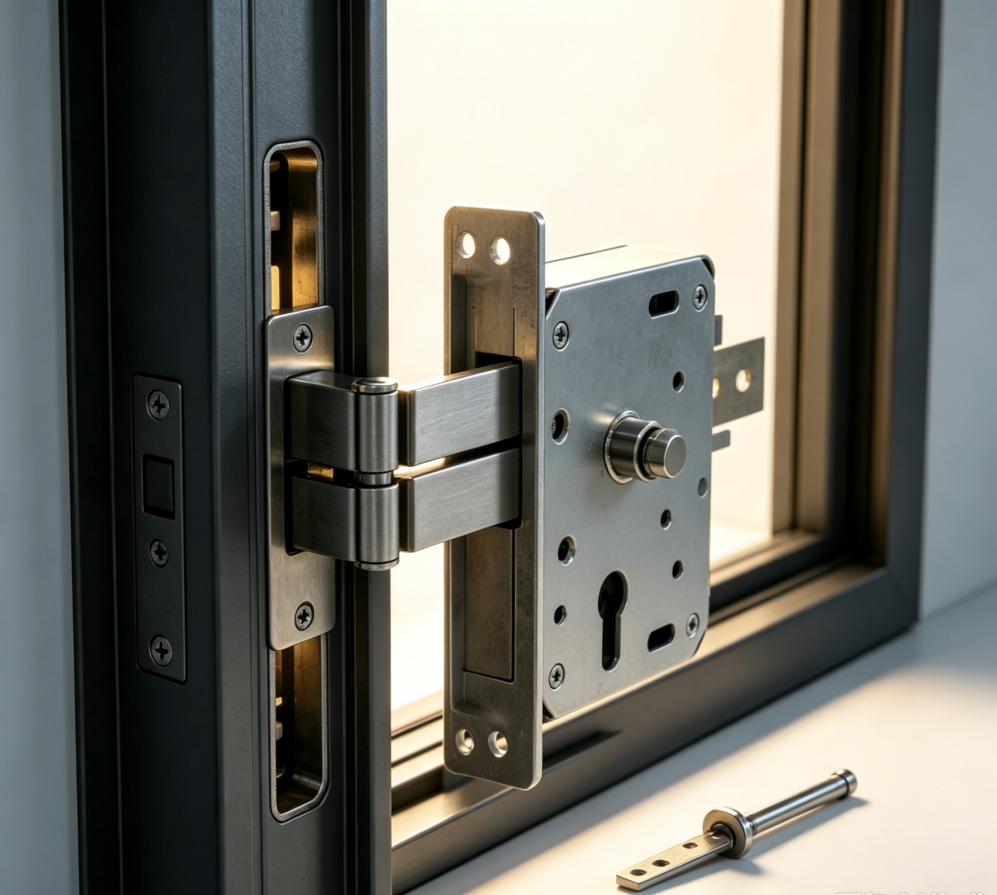 Installation of commercial fire-rated door lock bodies